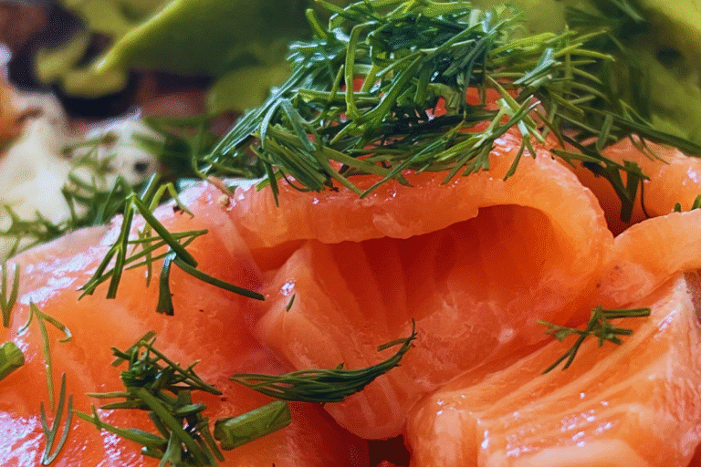Home-cured salmon: a homemade favourite