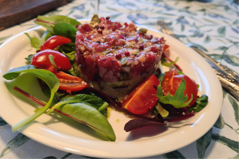 Beef tartare, just the way we like it