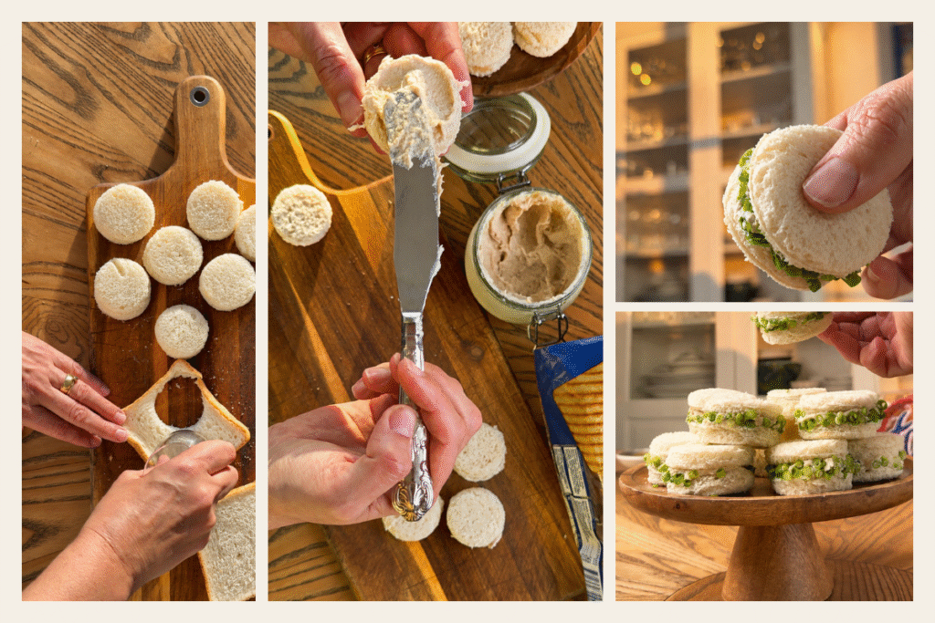 Savoury “macaron” sandwiches: easy bites for guests